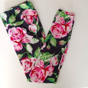 LuLaRoe Floral Leggings